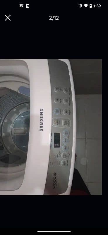 Samsung washing machine 10/10 only 1monthused 0