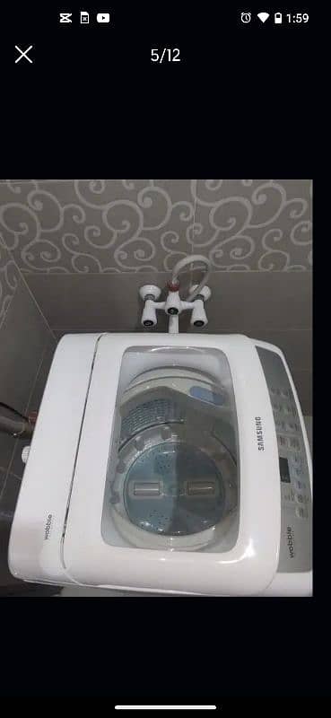 Samsung washing machine 10/10 only 1monthused 5