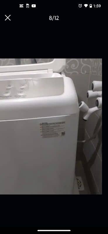 Samsung washing machine 10/10 only 1monthused 6