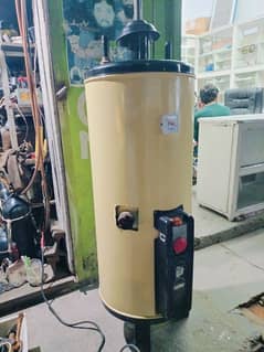 Dual Electric and Gas water geyser