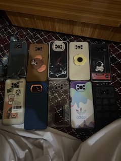 poco x3 pro & nfc 10 covers bilkul good condition