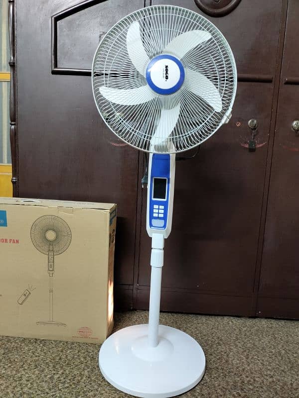 Sogo Rechargable Floor Fan 0