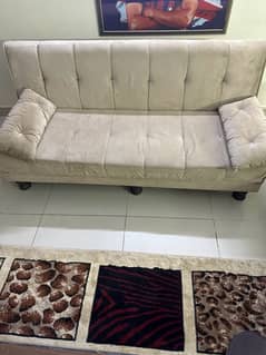 Sofa Bed (light beige)