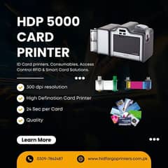 FARGO HPD5000 PVC/RFID CARD PRINTER (NEW MODEL)