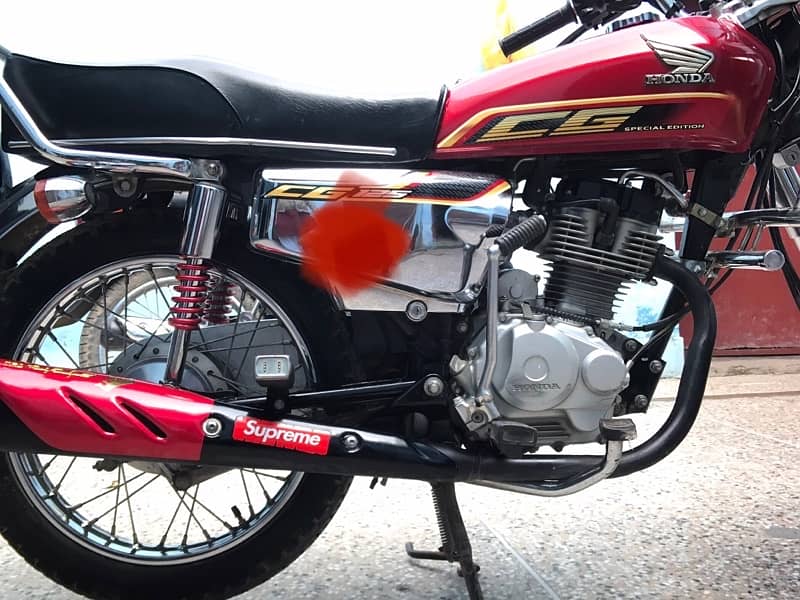 Honda 125 self edition 2022 red 1