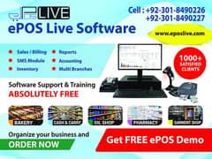 POS Billing Software | Auto Part POS System| Oil Change POS | ePOSLIV