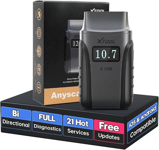 XTOOL Anyscan A30M Wireless BT OBD2 Scanner 6