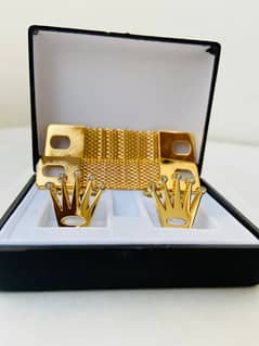 "KTS MALL Rolex Gold Cufflinks - Luxury Men's Accessories"