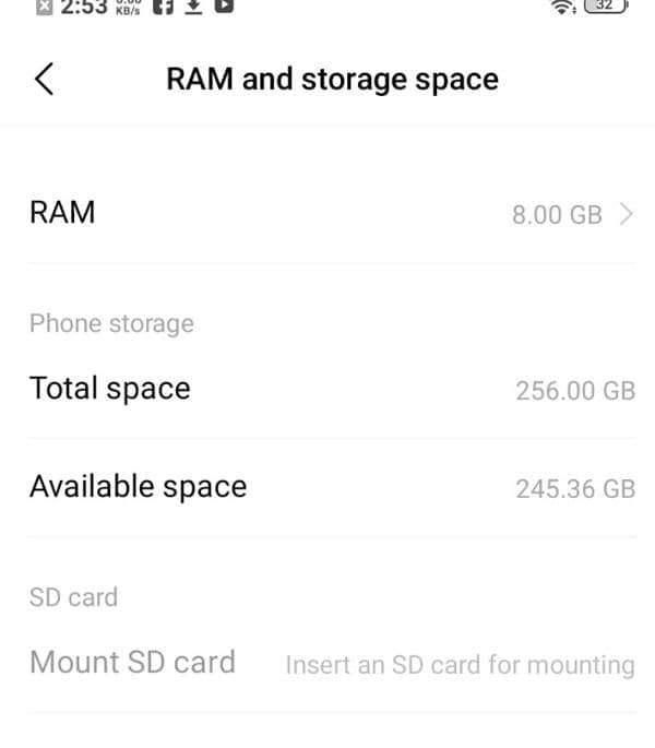 vivo y17 8/256gb 4