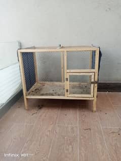 9/10 condition almost new hen cage available