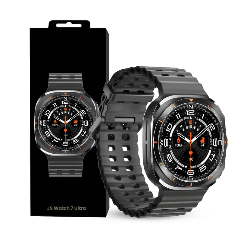 JS WATCH 6 MAX CLASSIC 1.43 INCH AMOLED DISPLAY SPORT SMART WATCH NFC 2