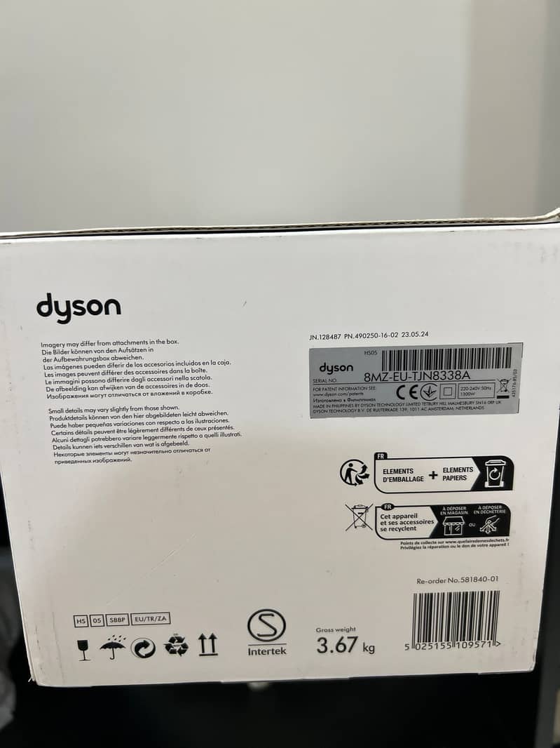 Dyson Airwrap Long Barrel / hairdryer /styler / Dyson origonal airwrap 13