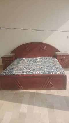 Double king size bed