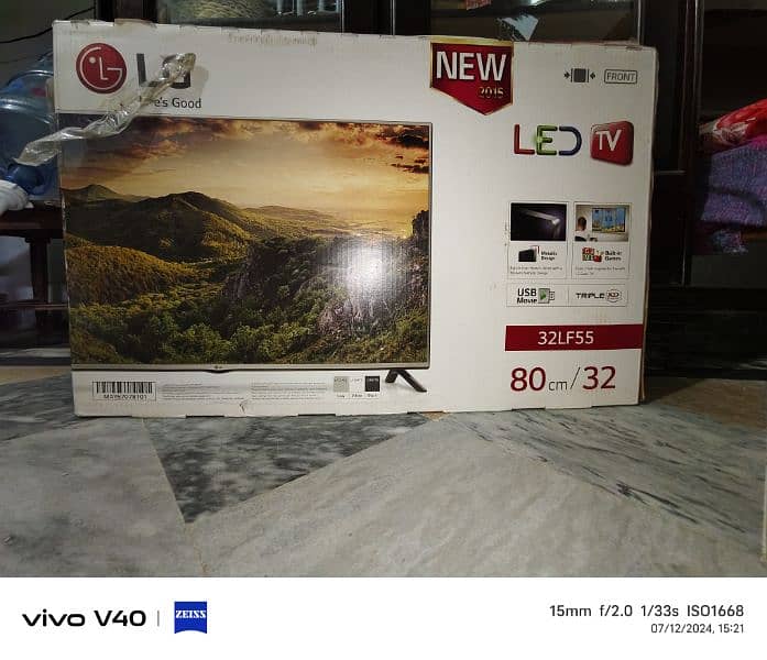 Original L. G LED TV 32 Inches ( Simple) 1