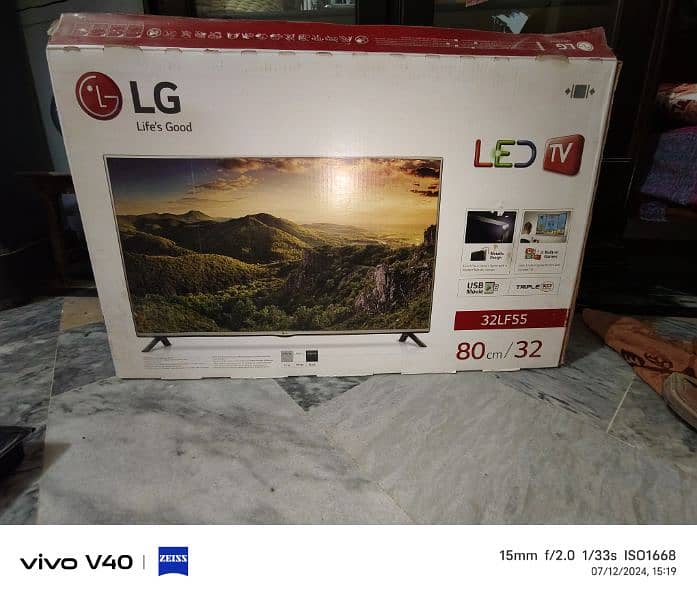 Original L. G LED TV 32 Inches ( Simple) 13