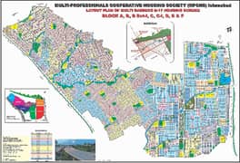 C Block kanal Plot For Sale In Multi Garden B17 Islamabad