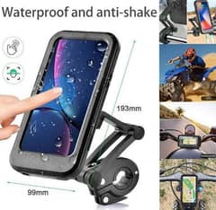 Phone Holder for Bike - Waterproof, Shockproof & Rotatable