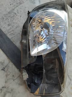 Damaged Headlight