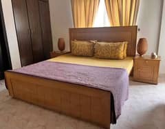 double bed with 2 side table 0312 0791309