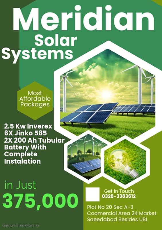 Most affordable solar system packages 1