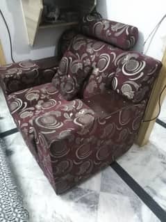 3 seater and 1 seater sofa set