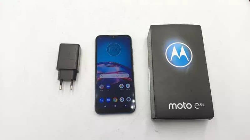 Motorola moto e6s special edition, PTA Approved, Peacock blue colour 1