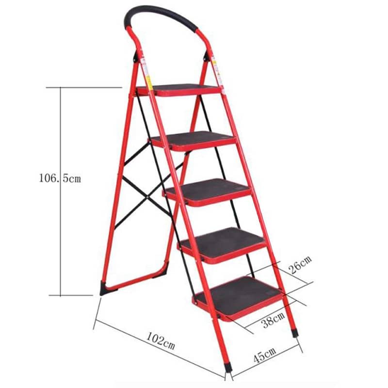 Folding Ladder, 2  steps Lader to 6 Steps Ladders Available 1