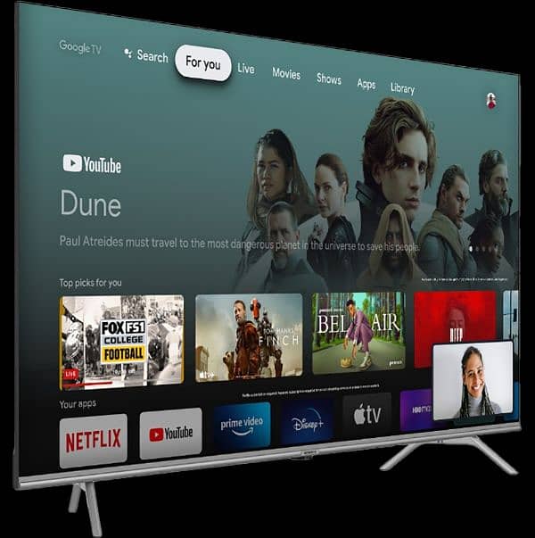 Dawlance Radiant Series Google TV 55" G22 4K UHD 2