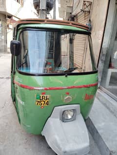 Green Auto Rickshaw