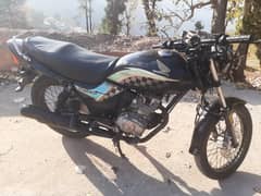 Honda delux  CG 125 2012 Islamabad number 03341054378