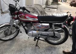 Honda cg 125 2016 model pindi reg