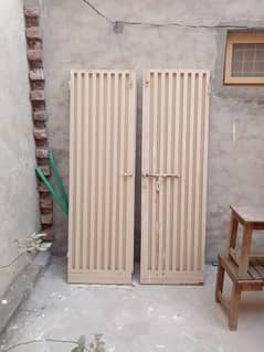 Iron door pair for sale