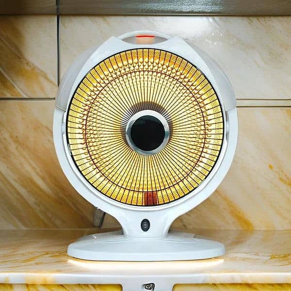 National Power Sun Halogen Electric Dish Heater 300/600w 0