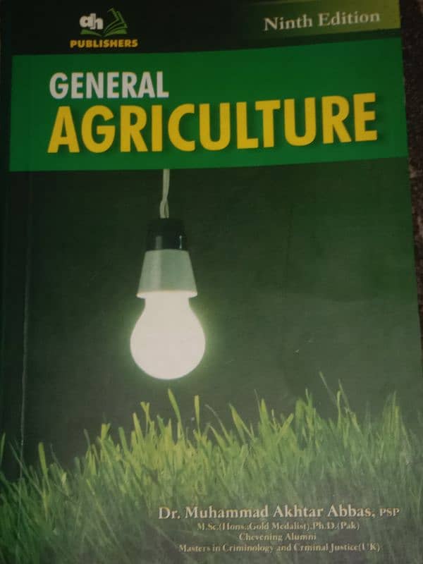 General Agriculture by Dr Muhammad Akhtar PSP 0