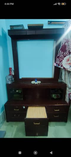 Wooden Furniture + Dressing Table + side Tables