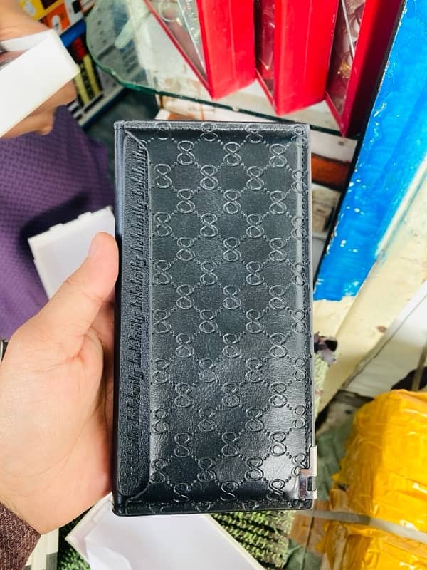 Mens Long wallet Soft 3