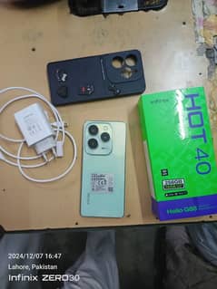 Infinix Hot 40 New Condition 8gb 256gb