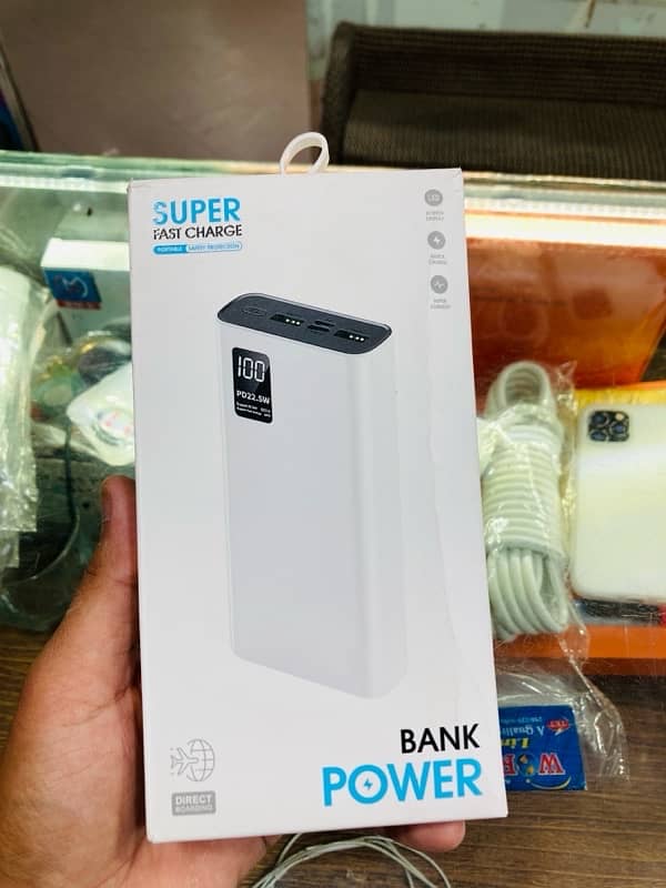 power bank 22.5 Watt Super fast 7