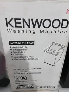 Kenwood automatic washing machine 6 kg