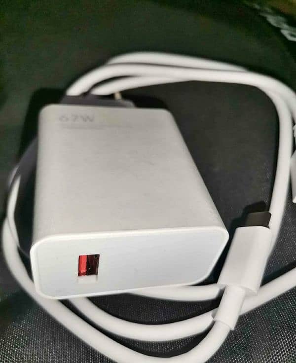 Xioami Mi 67 W Original Charger With Cable 0