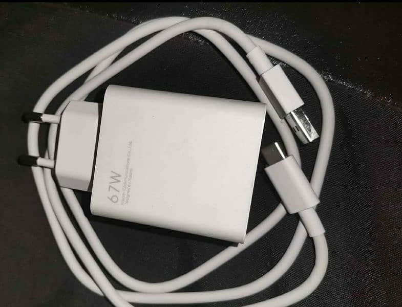 Xioami Mi 67 W Original Charger With Cable 1