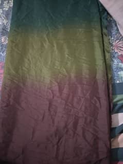 silk unistich saree in multicolour