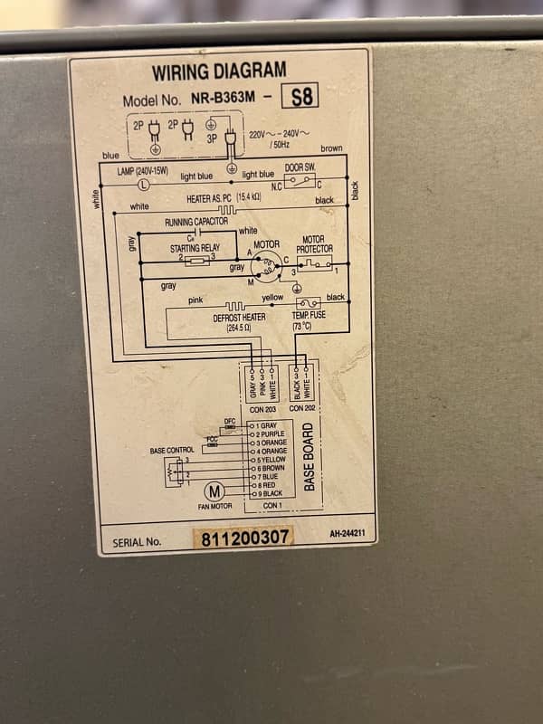 panasonic fridge 12