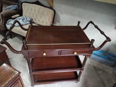 Chinioti Wooden Tea trolley