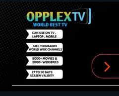 Best 4k IPTV Subscription Opplex, Starshare, B1g 03025083061