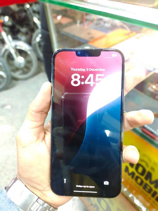 I phone 13 pro max 256_Gb 99% battery health 10/10 with box Non Pta 1