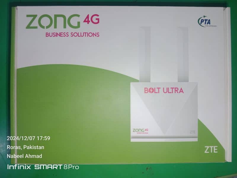 BOLT ULTRA ZONG 4G 0