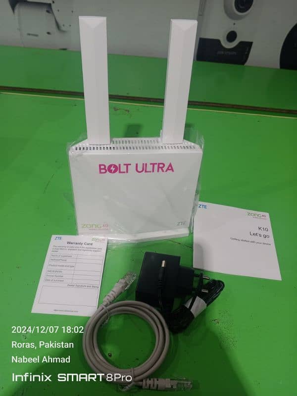 BOLT ULTRA ZONG 4G 5