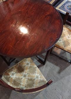 New dinning table with 4 chairs