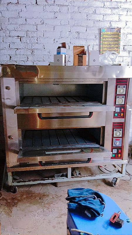 Double Deck pizza oven and Single 1